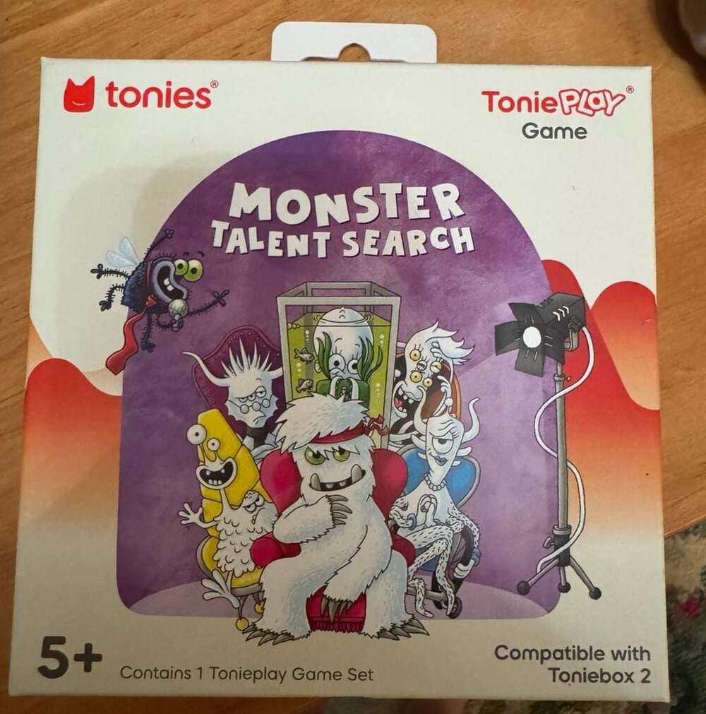 tonies Tonieplay Monster Talent Search Interactive Game for Toniebox 2
